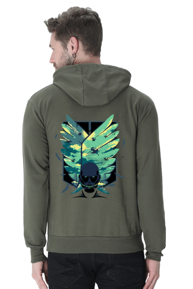 Unisex Attack On Titan Hooded Sweatshirt