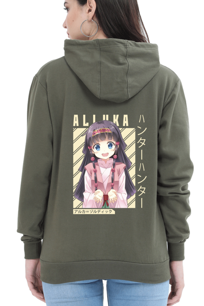 Women's Alluka Graphic Printed Hooded Sweatshirt