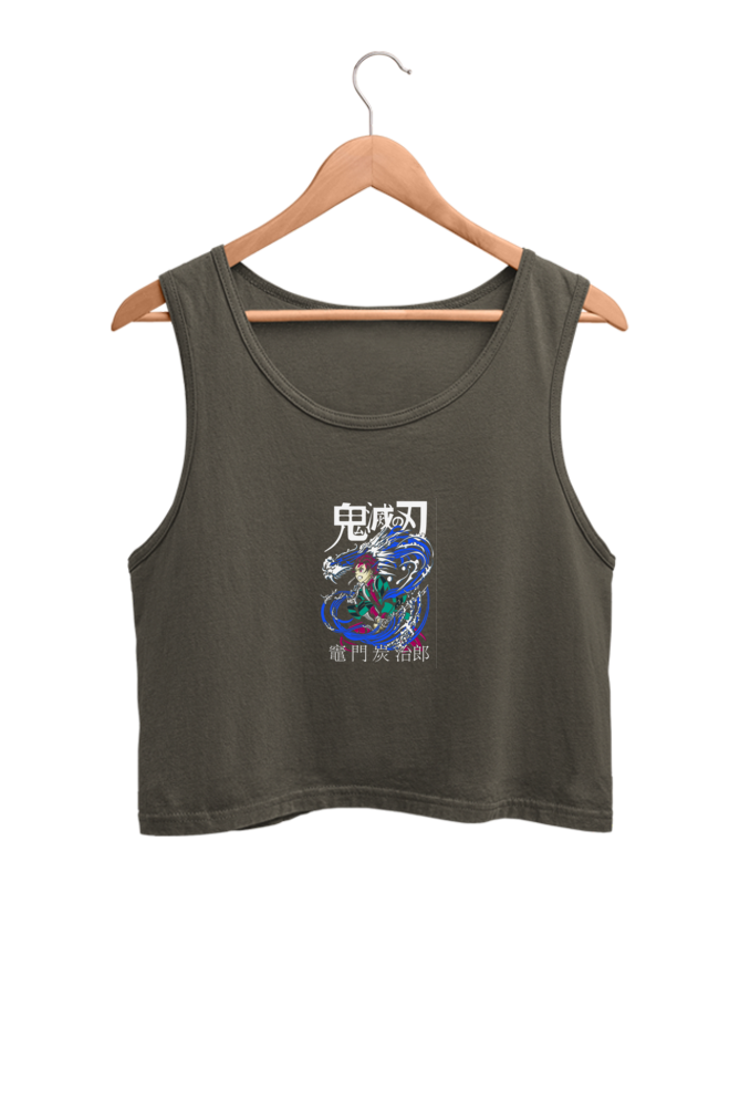 Women's Tanjiro Crop Tank Top