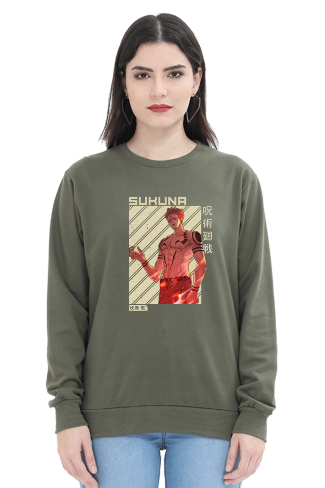 Women's Sukuna Print Sweatshirts