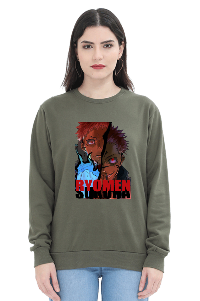 Women's Sukuna Print Sweatshirts