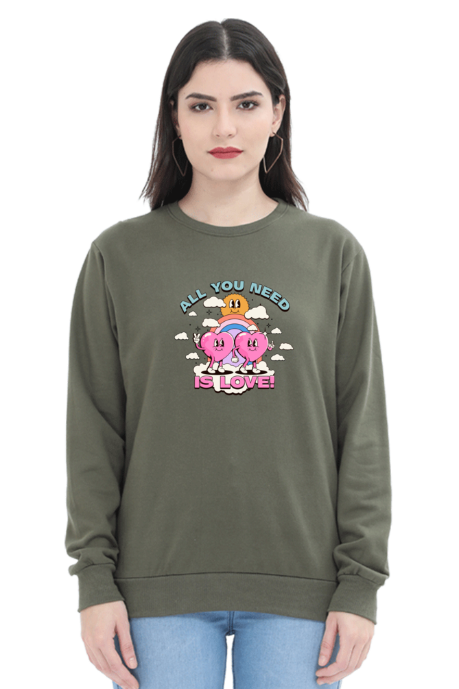 Women's Printed Sweatshirt