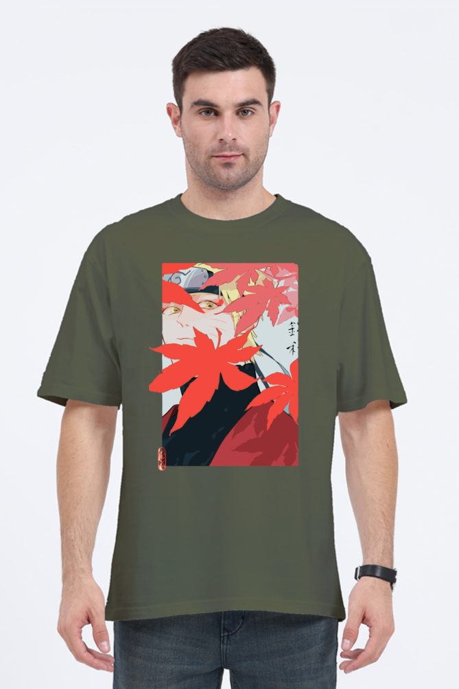 Unisex Naruto Uzumaki Oversized T-shirt