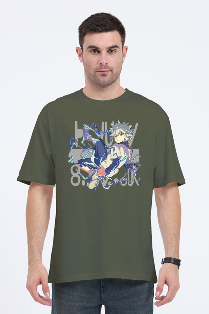 Unisex Killua Zoldyck Oversized T-shirt