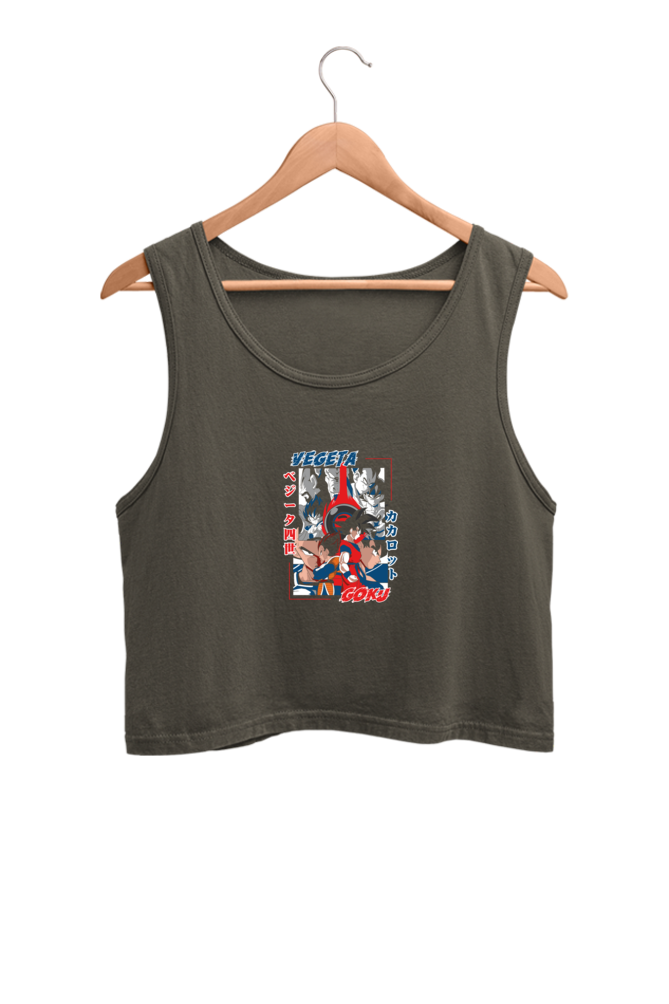 Women's Goku Crop Tank Top