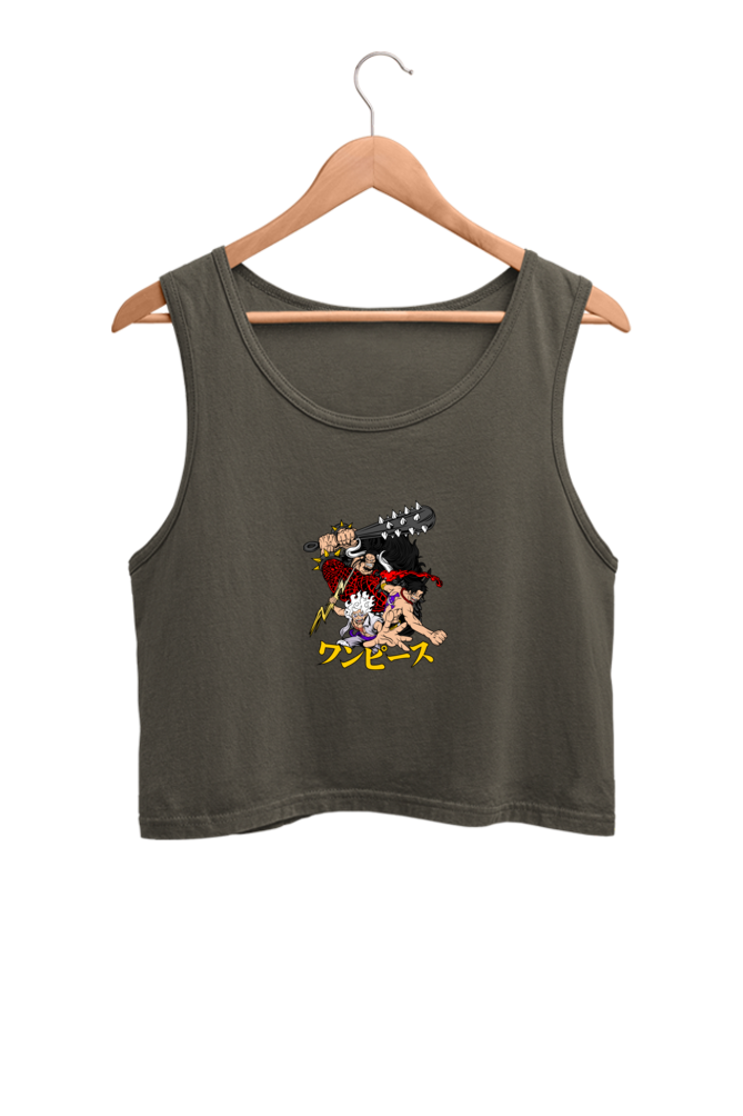 Women's One Piece Graphic Printed Crop Tank Top