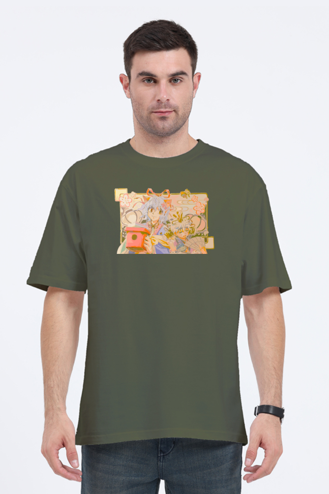 Unisex Neferpitou x Killua Oversized T-shirt