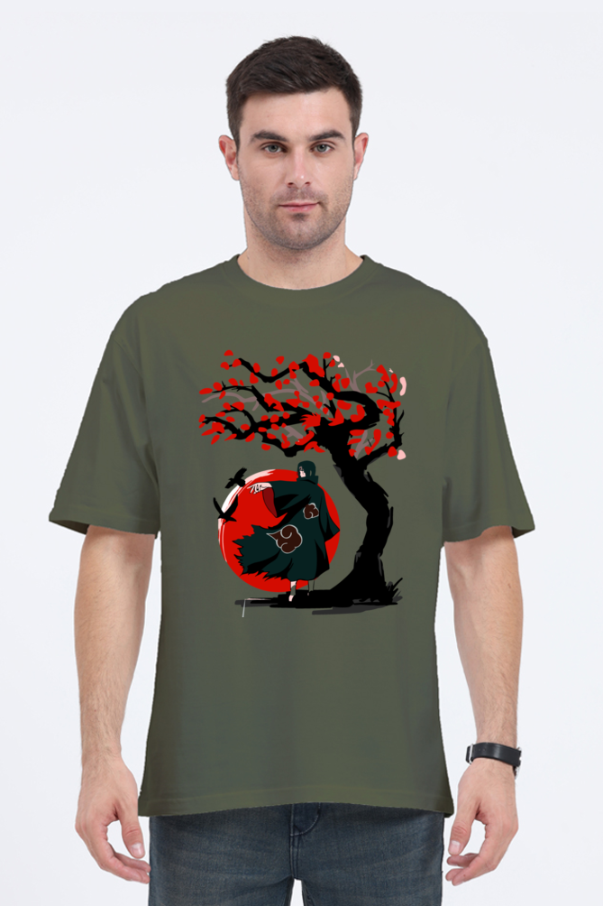 Unisex Itachi Uchiha Oversized T-shirt
