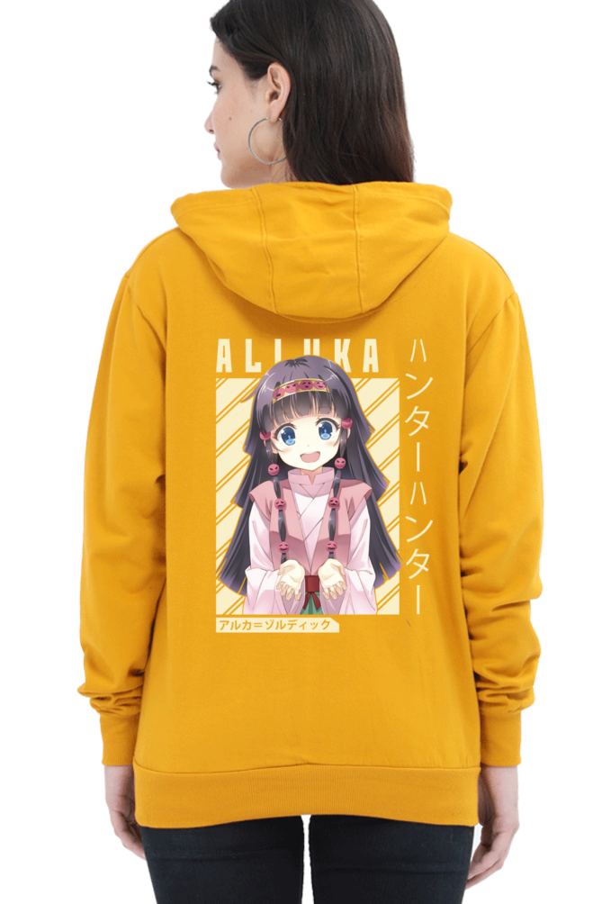 Women's Alluka Graphic Printed Hooded Sweatshirt
