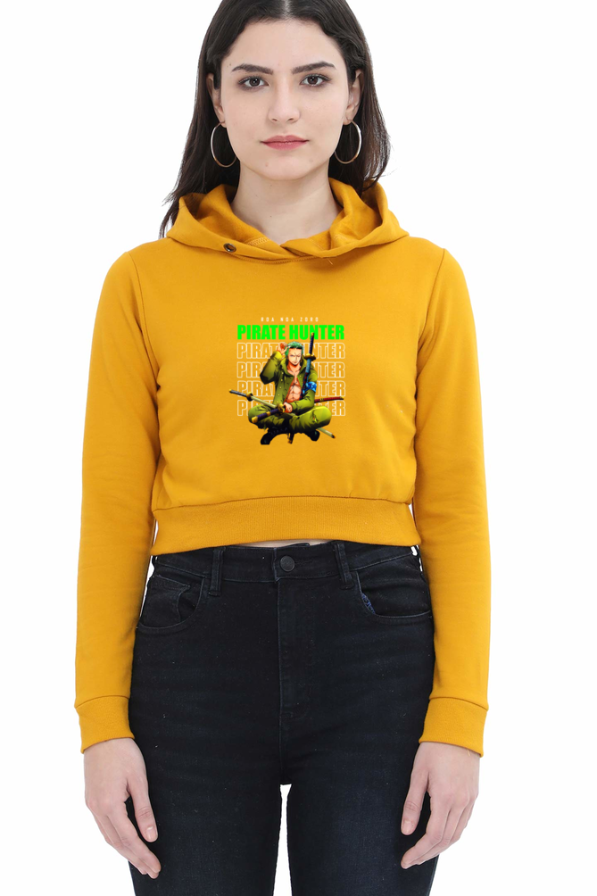 Women's Zoro Crop Hoodies