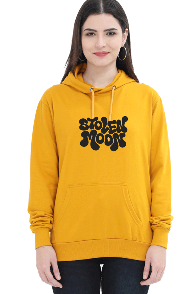 Women's Printed Hooded Sweatshirt