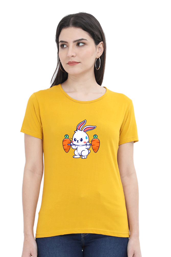 Women's Graphic Print Round Neck Half Sleeve