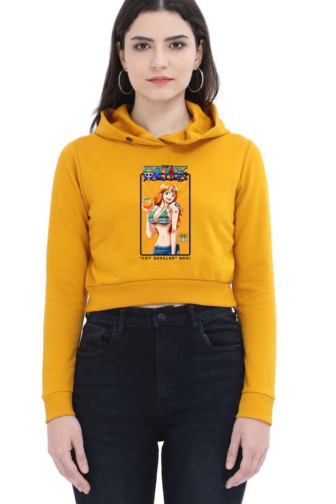 Women's One Piece Crop Hoodies