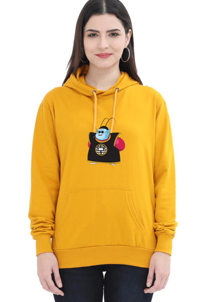 Women's Dragon Ball Graphic Printed Hooded Sweatshirt