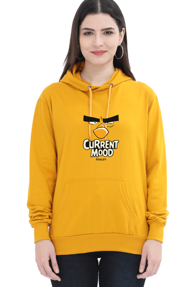 Women's Printed Hooded Sweatshirt