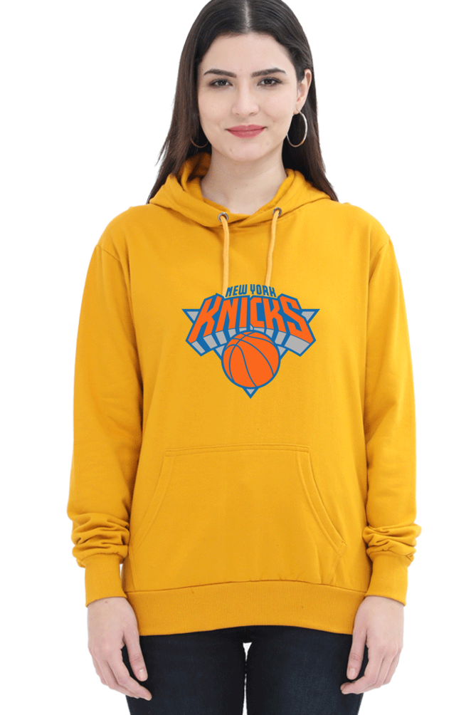 Women's NBA Graphic Printed Hooded Sweatshirt