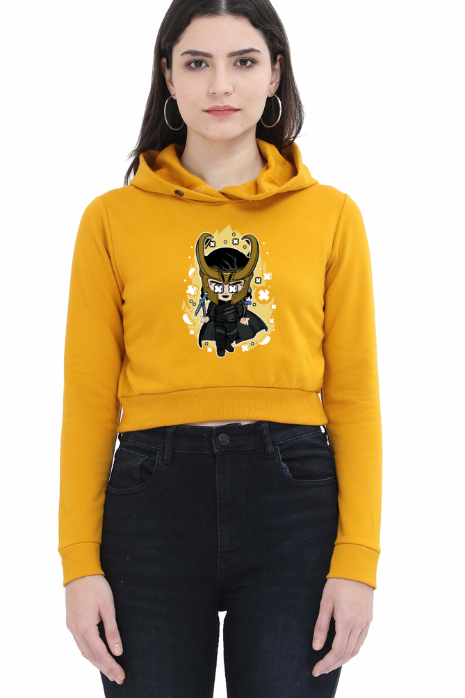 Women's Loki Crop Hoodies