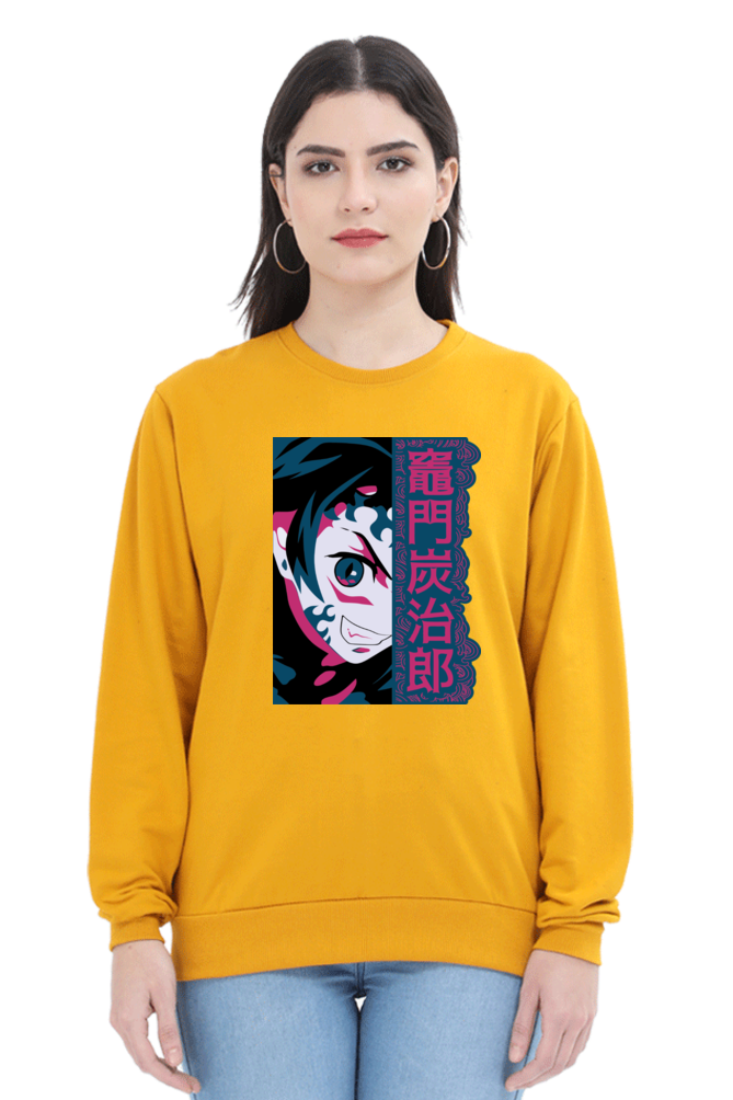 Women's Tanjiro Print Sweatshirts