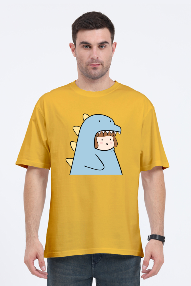 Unisex Printed Oversized T-shirt