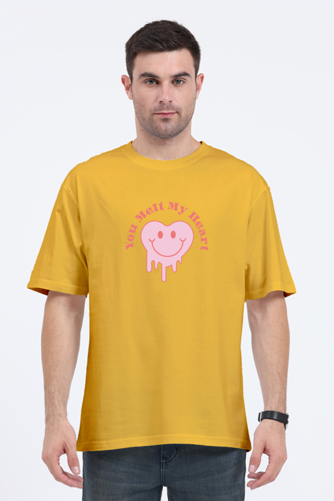 Unisex Printed Oversized T-shirt