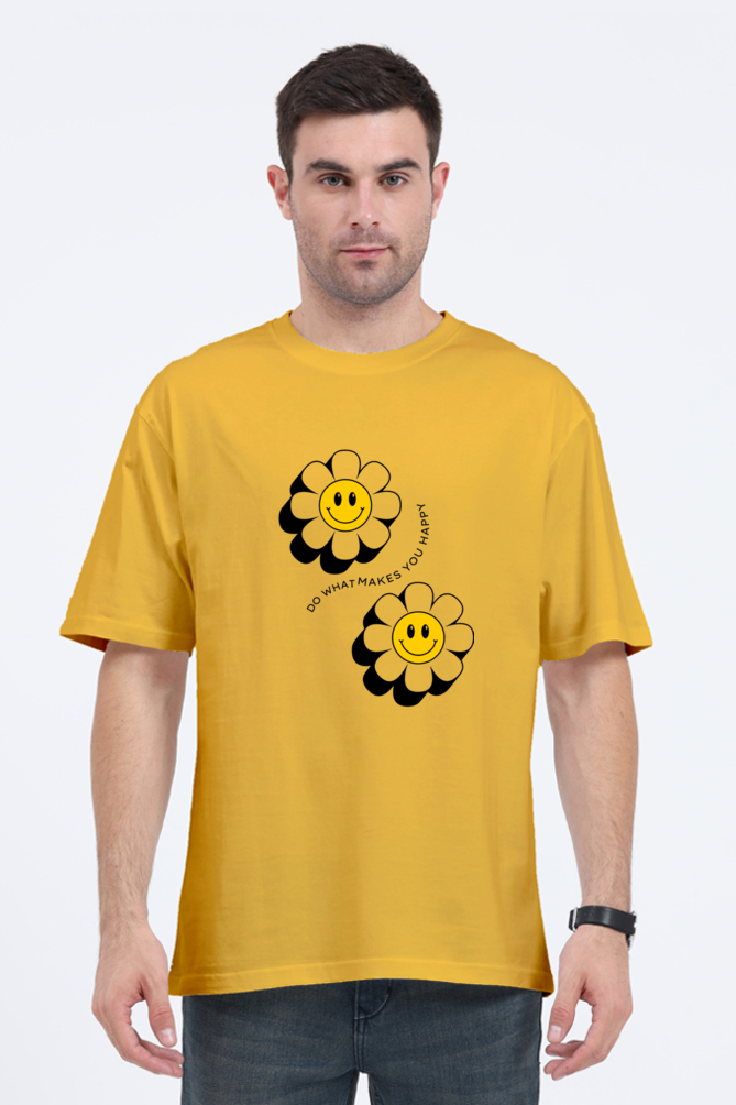 Unisex Printed Oversized T-shirt