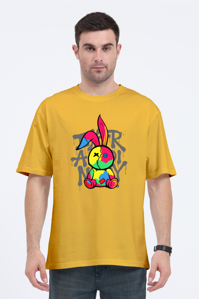 Unisex Graphic Printed Oversized T-shirt