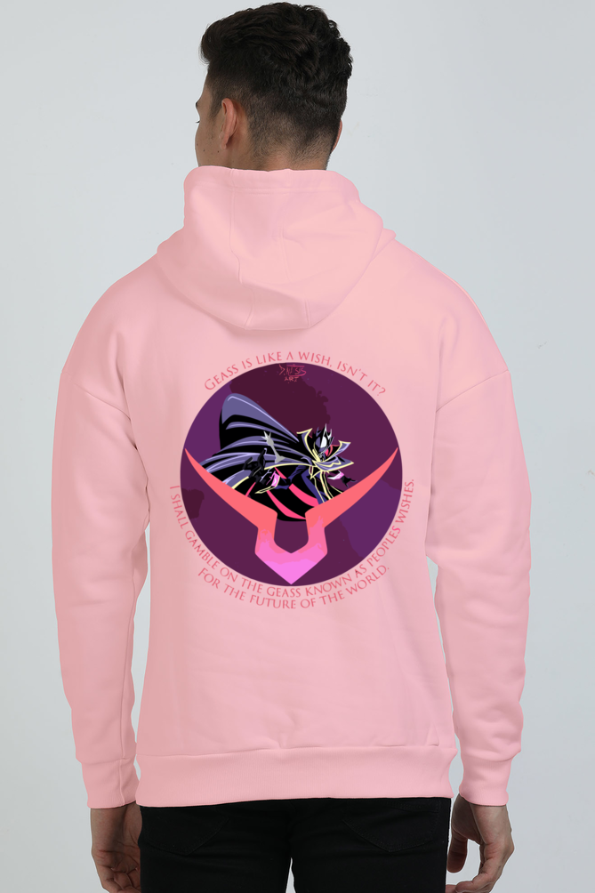 Unisex Lelouch Lamperouge Oversized Hooded Sweatshirt