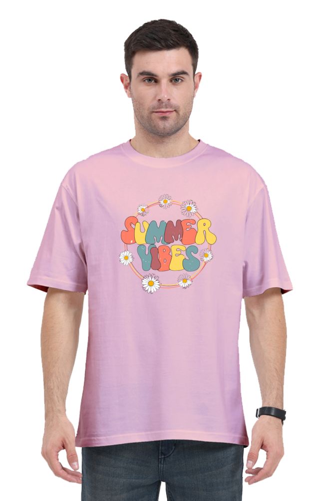 Unisex Printed Oversized T-shirt