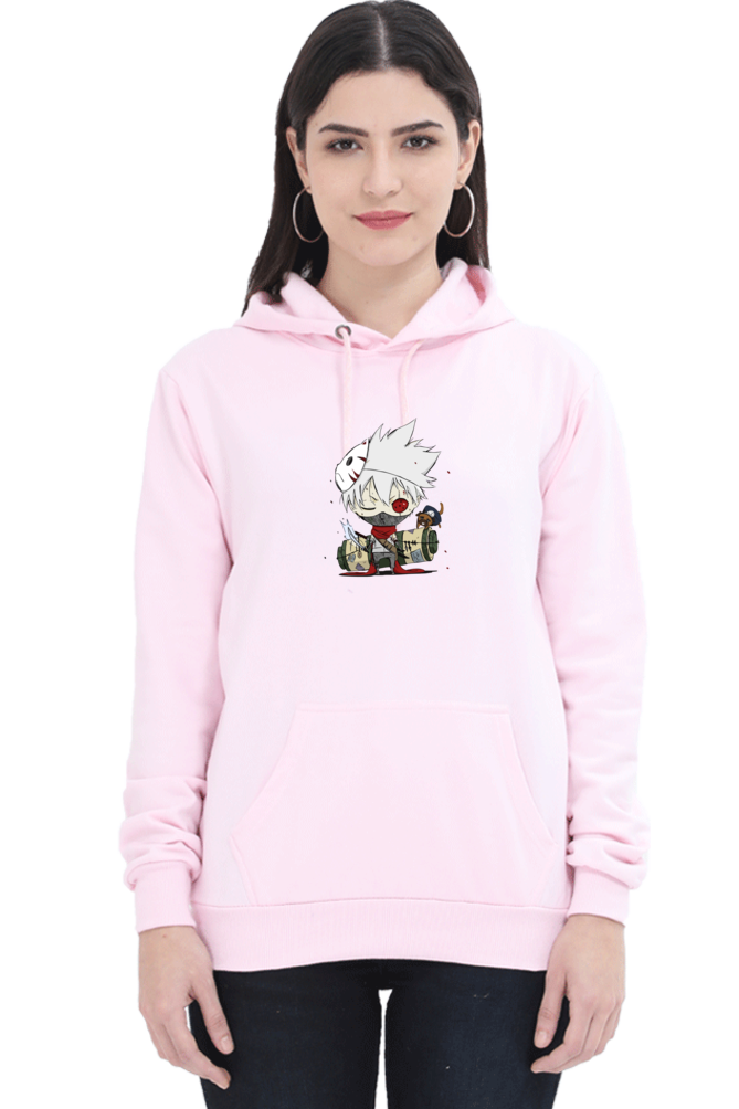 Women's Kakashi Printed Hooded Sweatshirt