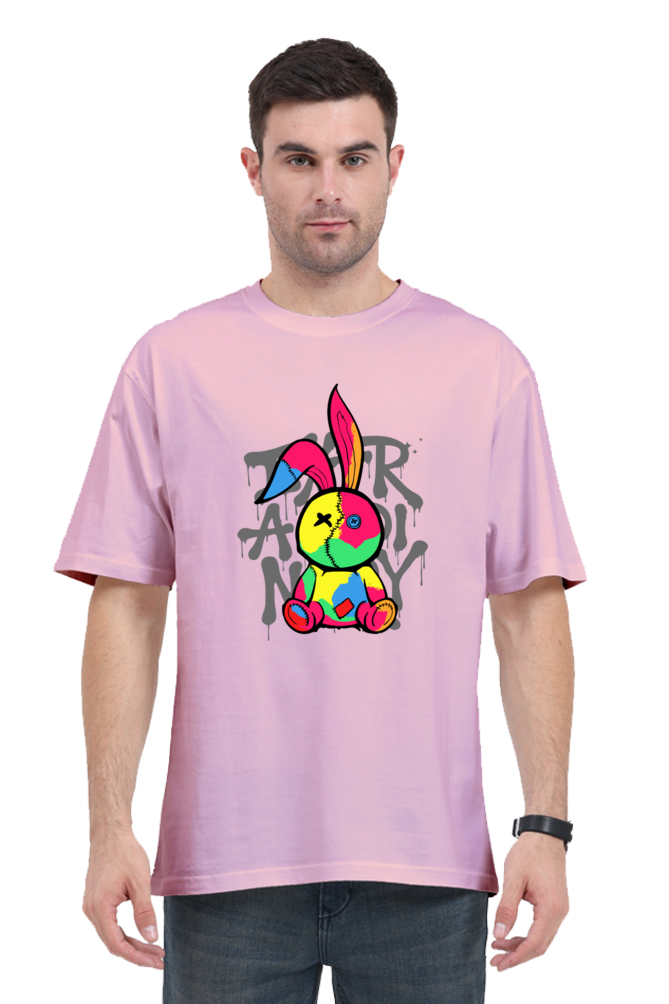 Unisex Graphic Printed Oversized T-shirt