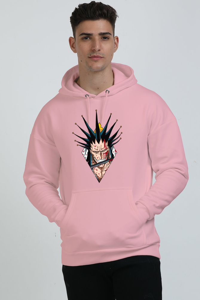 Unisex Kenpachi Oversized Hooded Sweatshirt