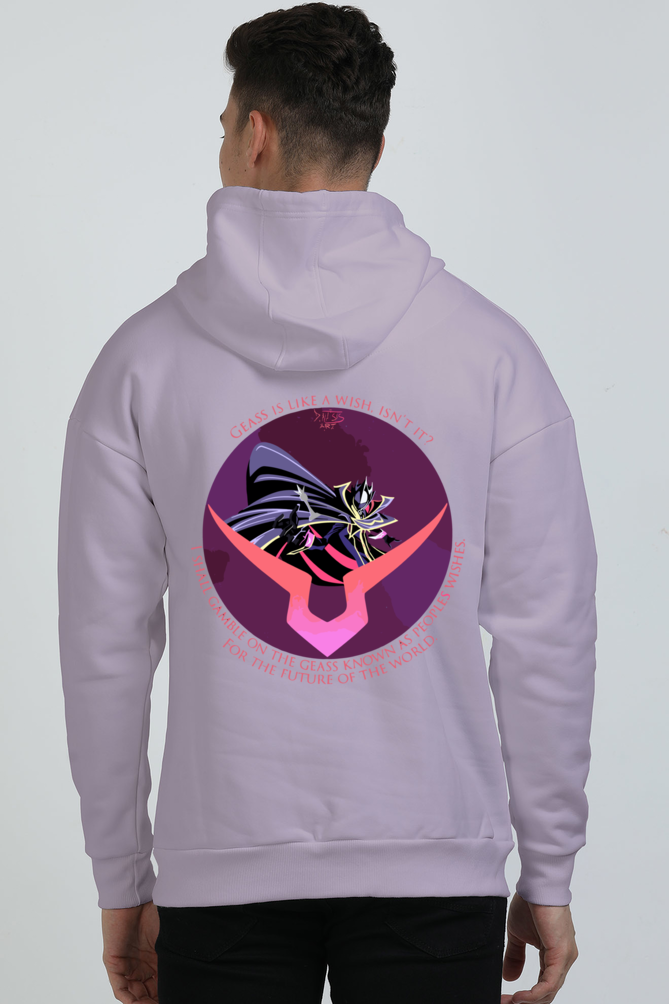 Unisex Lelouch Lamperouge Oversized Hooded Sweatshirt