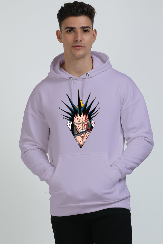 Unisex Kenpachi Oversized Hooded Sweatshirt
