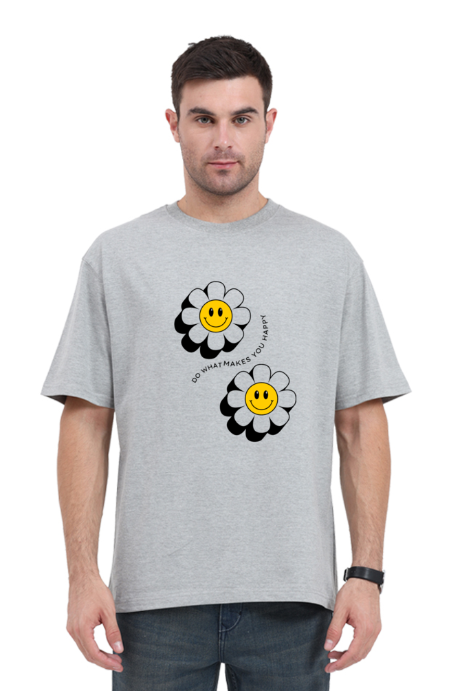Unisex Printed Oversized T-shirt
