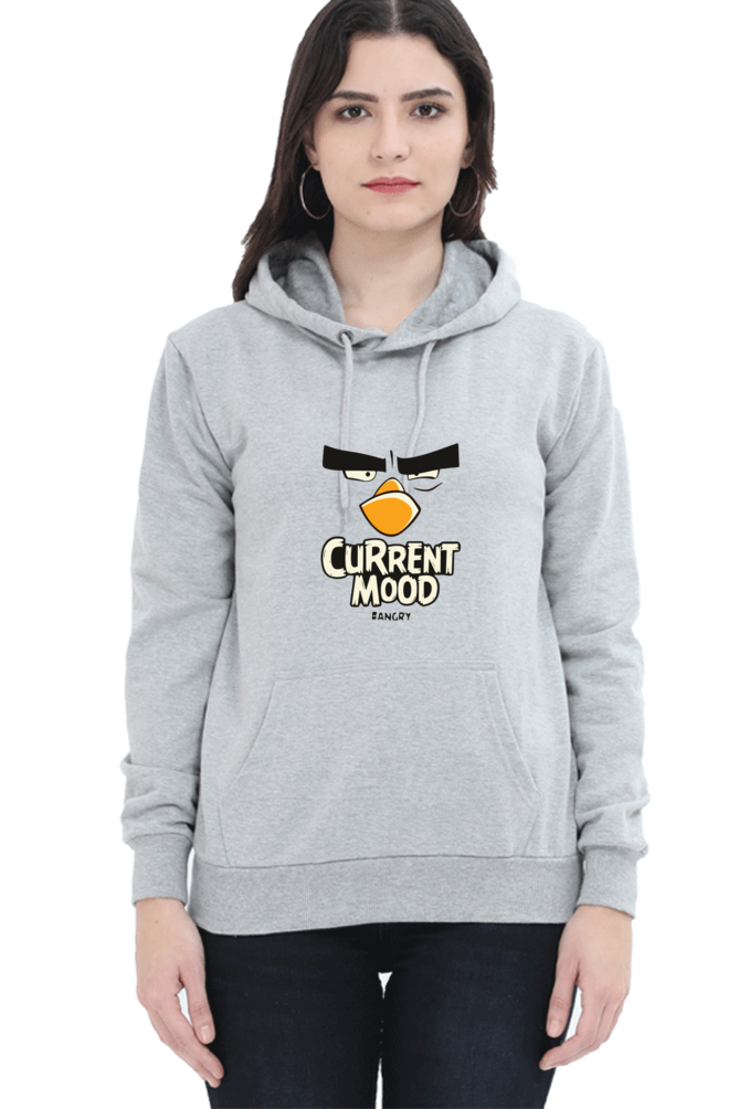 Women's Printed Hooded Sweatshirt