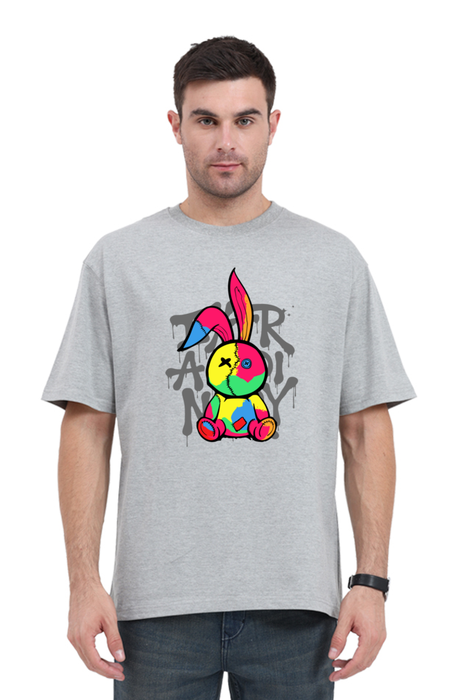 Unisex Graphic Printed Oversized T-shirt