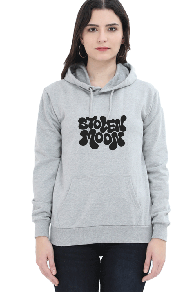 Women's Printed Hooded Sweatshirt
