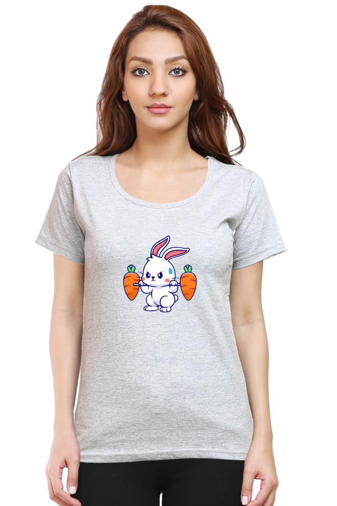 Women's Graphic Print Round Neck Half Sleeve