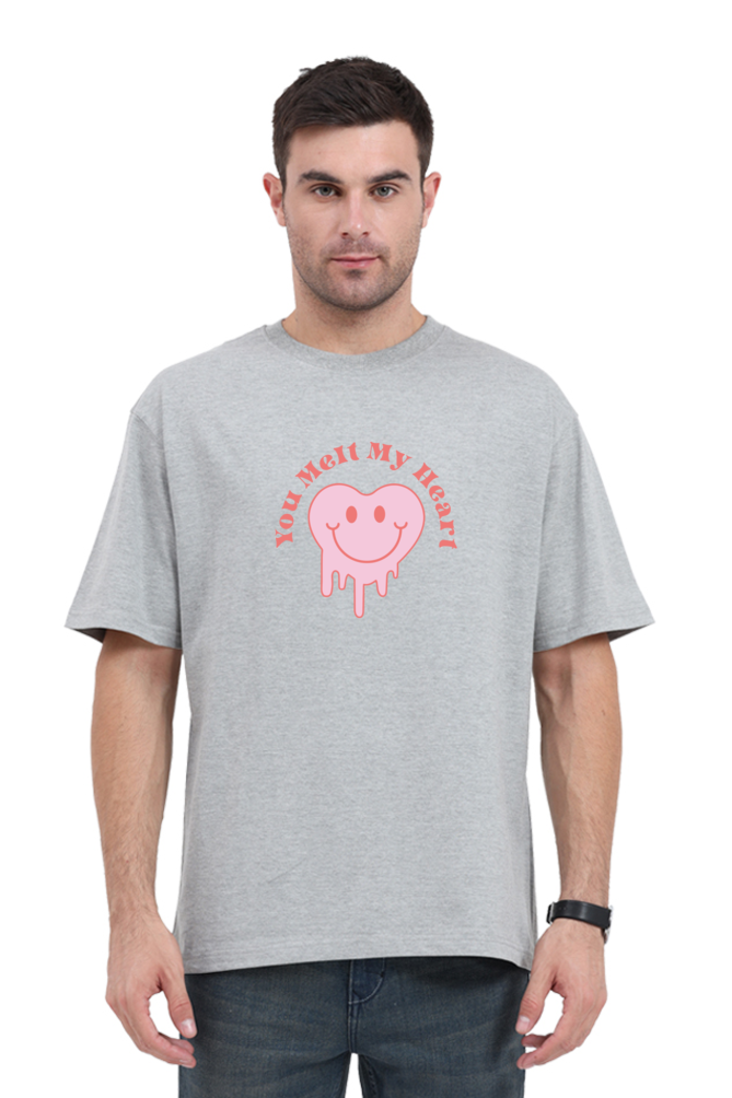 Unisex Printed Oversized T-shirt