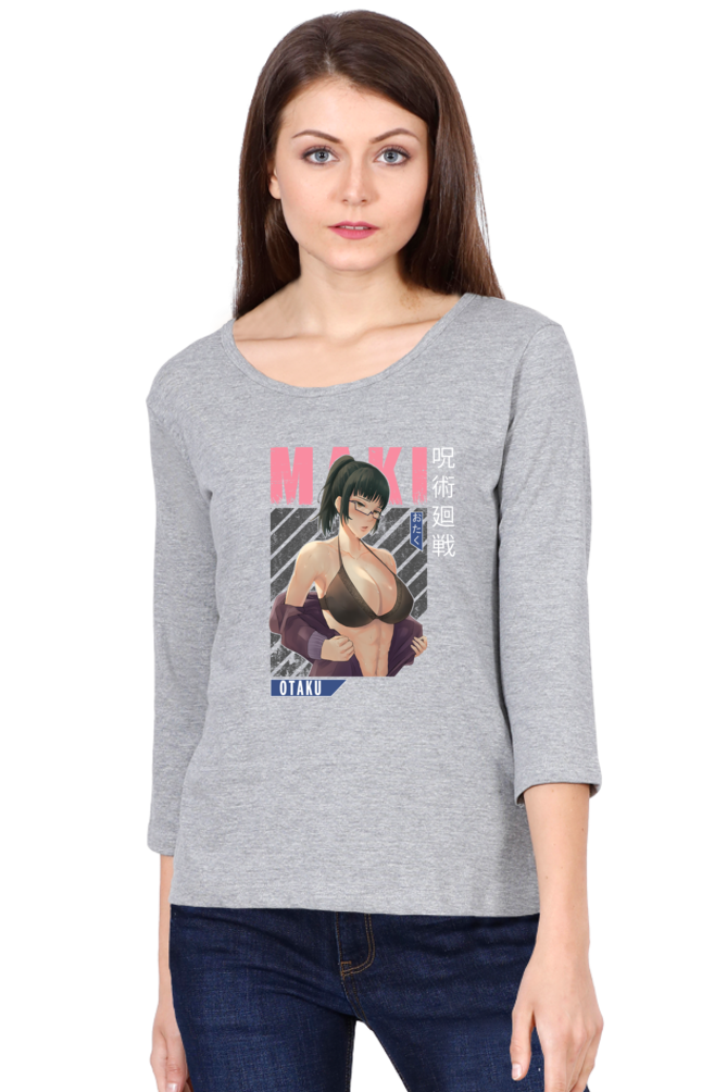 Women's Maki Zenin Round Neck Full Sleeve