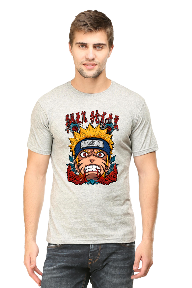 Men's Naruto Half Sleeve T-shirt