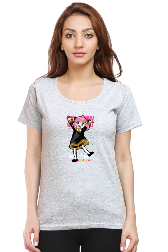 Women's Anya Round Neck Half Sleeve