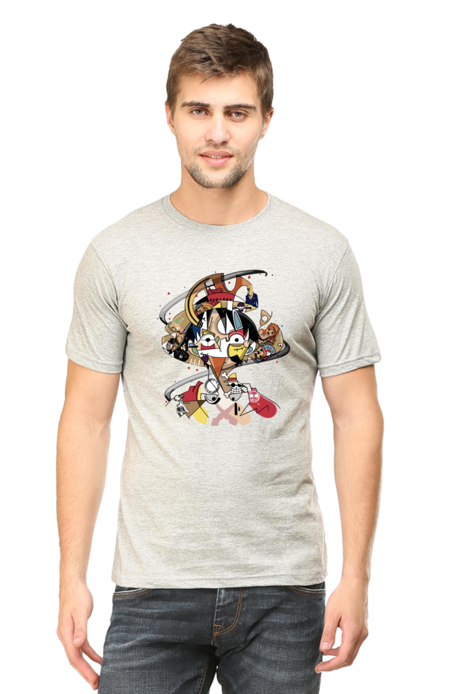 Men's One Piece Half Sleeve T-shirt