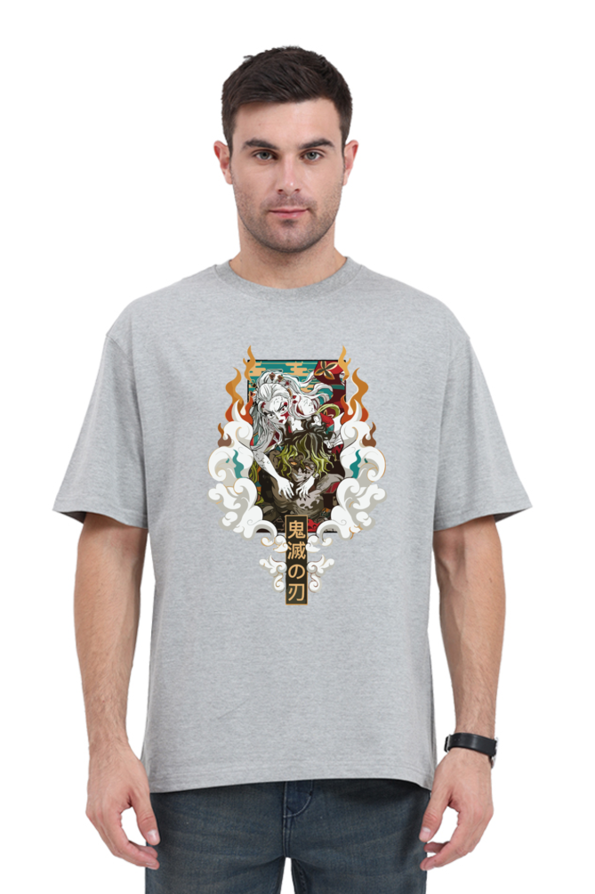 Unisex Demon Slayer Oversized T-shirt