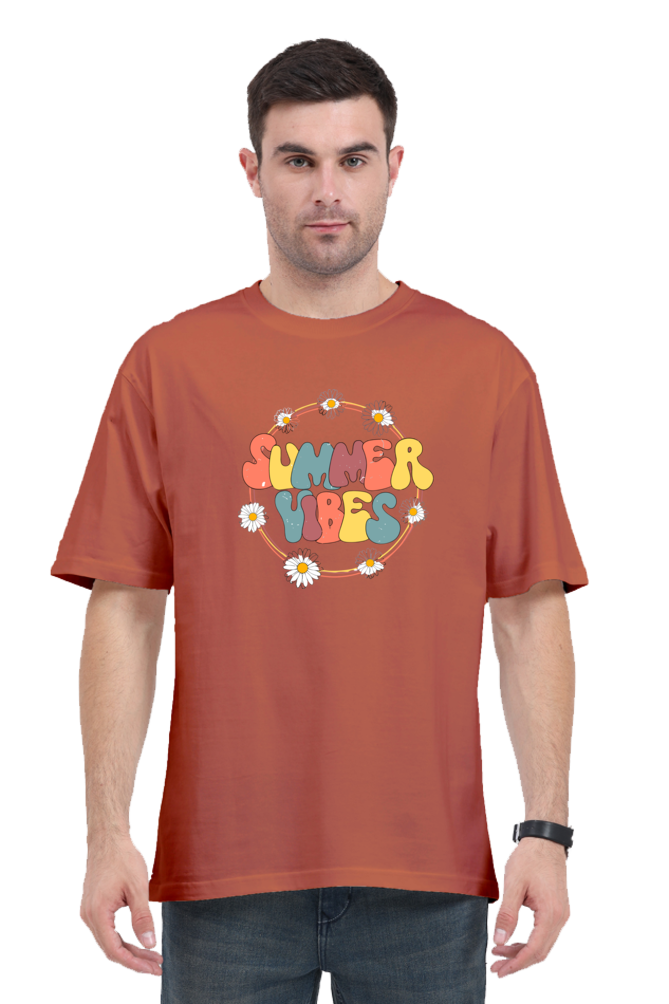 Unisex Printed Oversized T-shirt