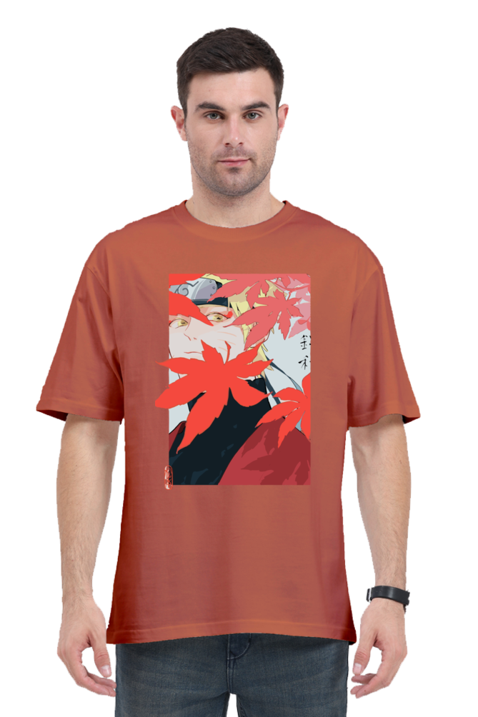 Unisex Naruto Uzumaki Oversized T-shirt