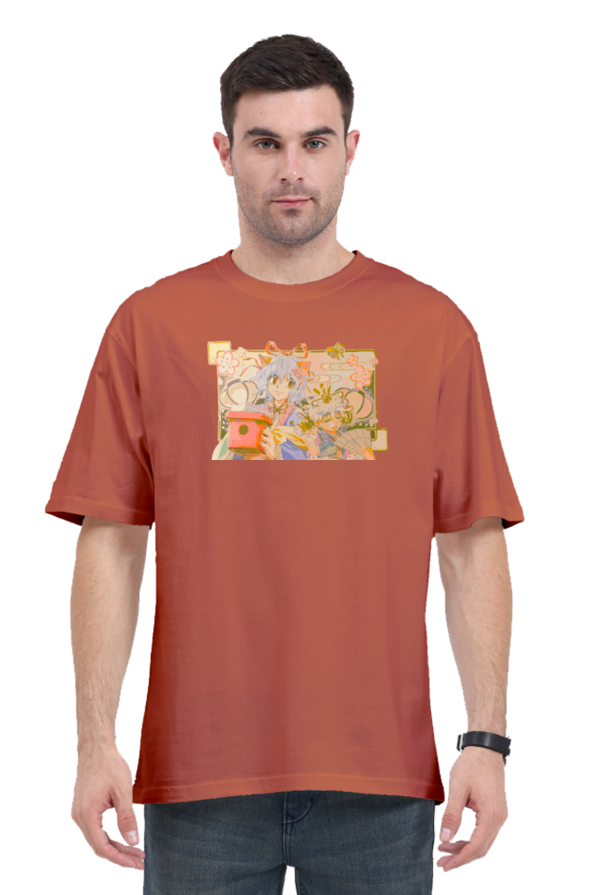 Unisex Neferpitou x Killua Oversized T-shirt