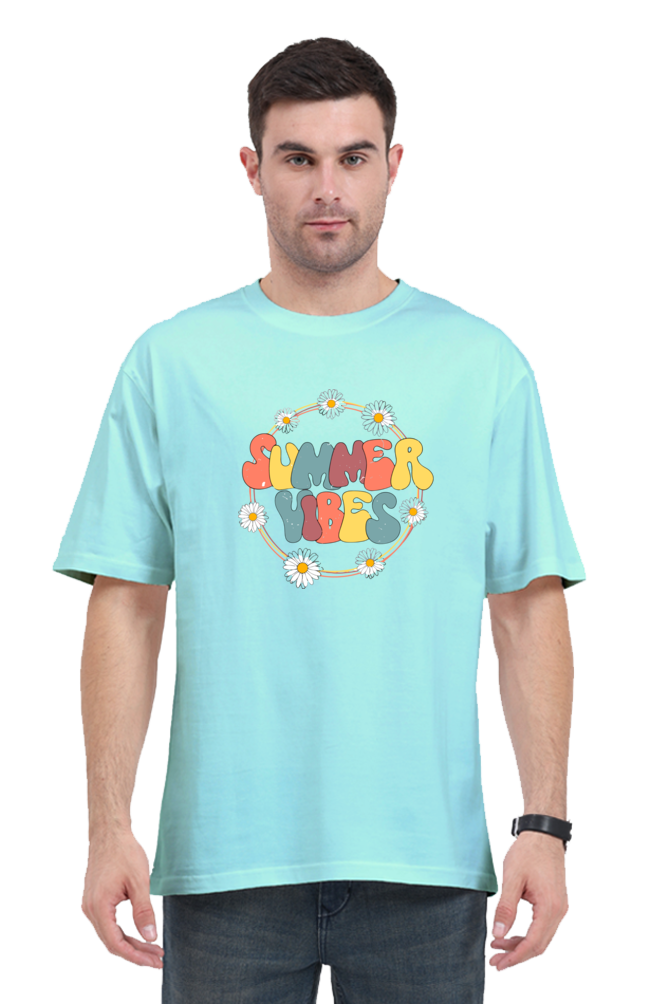 Unisex Printed Oversized T-shirt