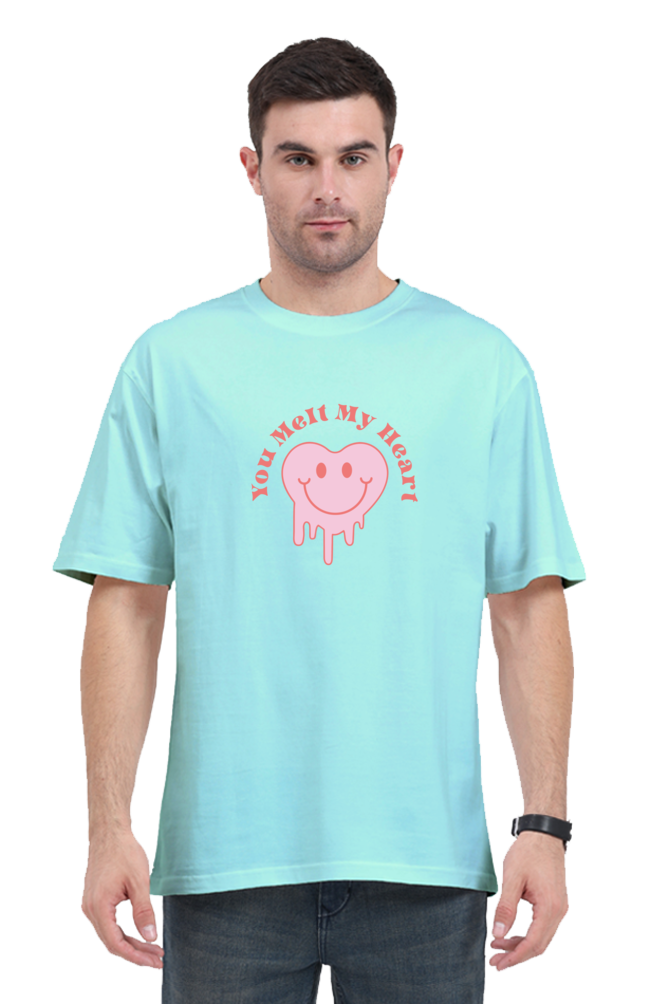 Unisex Printed Oversized T-shirt