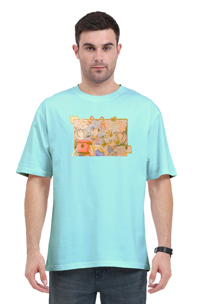 Unisex Neferpitou x Killua Oversized T-shirt